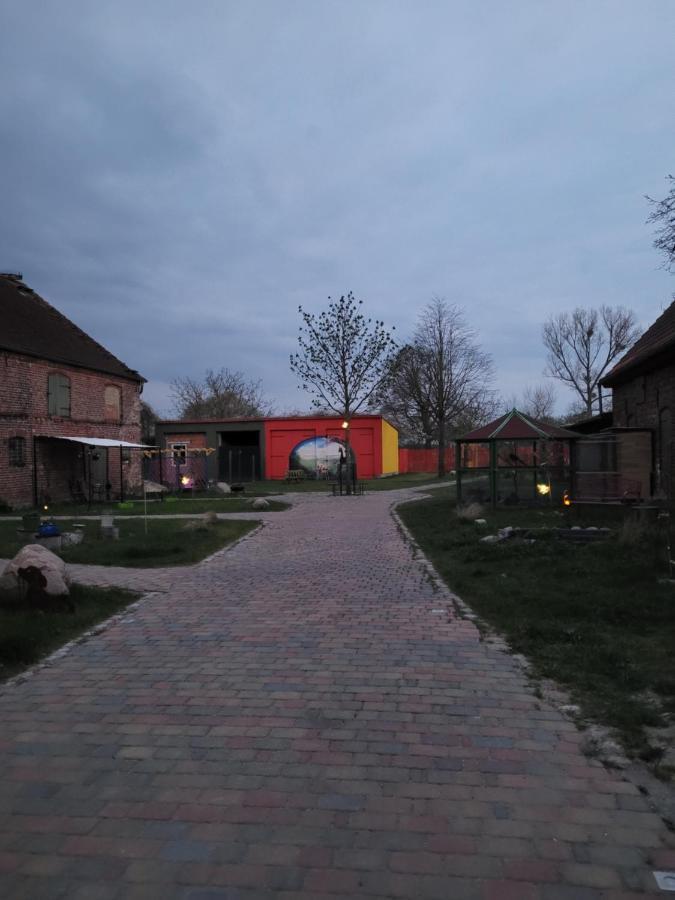Maerchenhaft Urlauben Auf Dem Alpakahof Apartment Rambow Luaran gambar