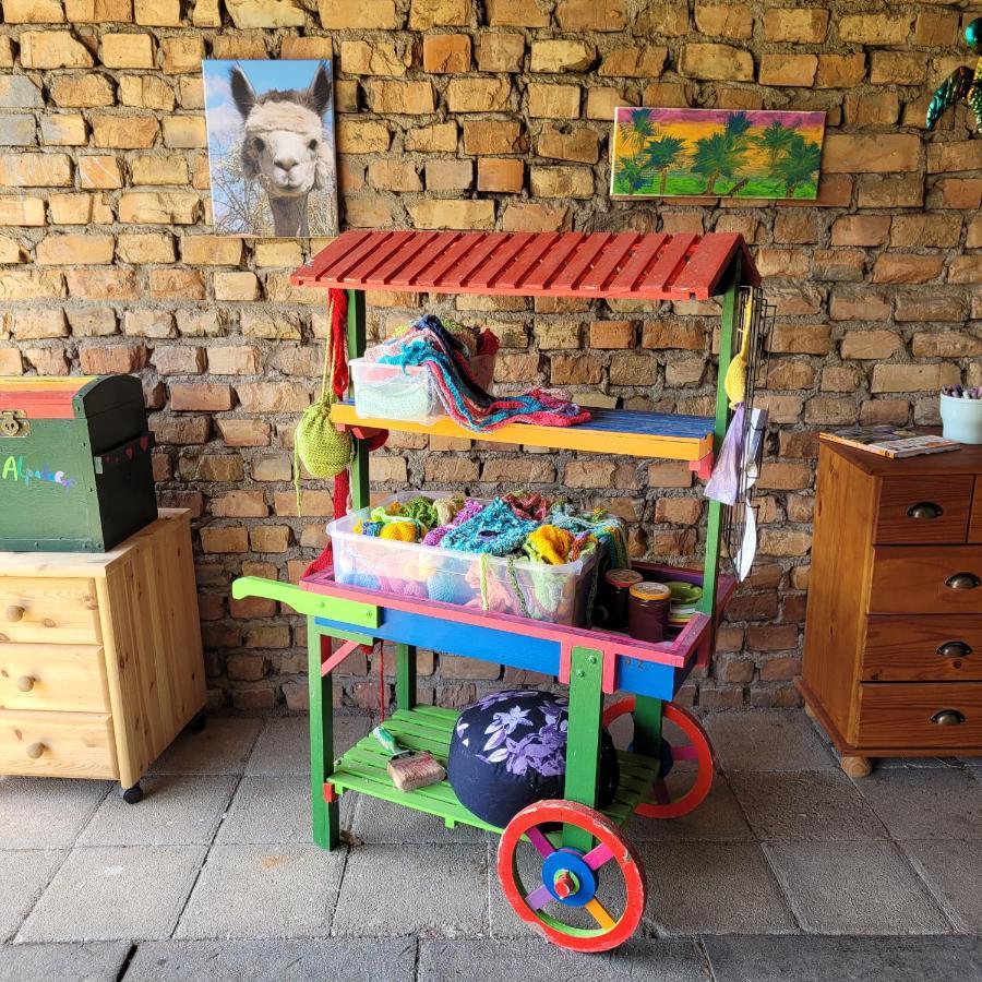 Maerchenhaft Urlauben Auf Dem Alpakahof Apartment Rambow Luaran gambar